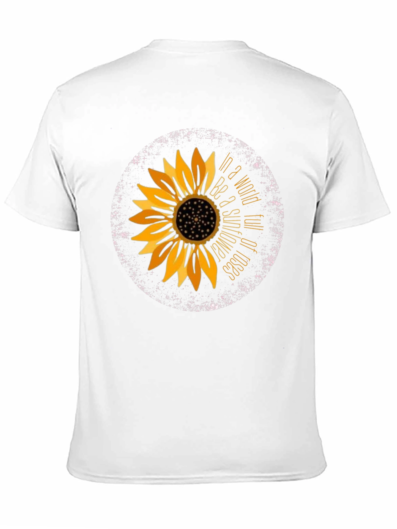Sunflower Graphic Tee - Be a Sunflower