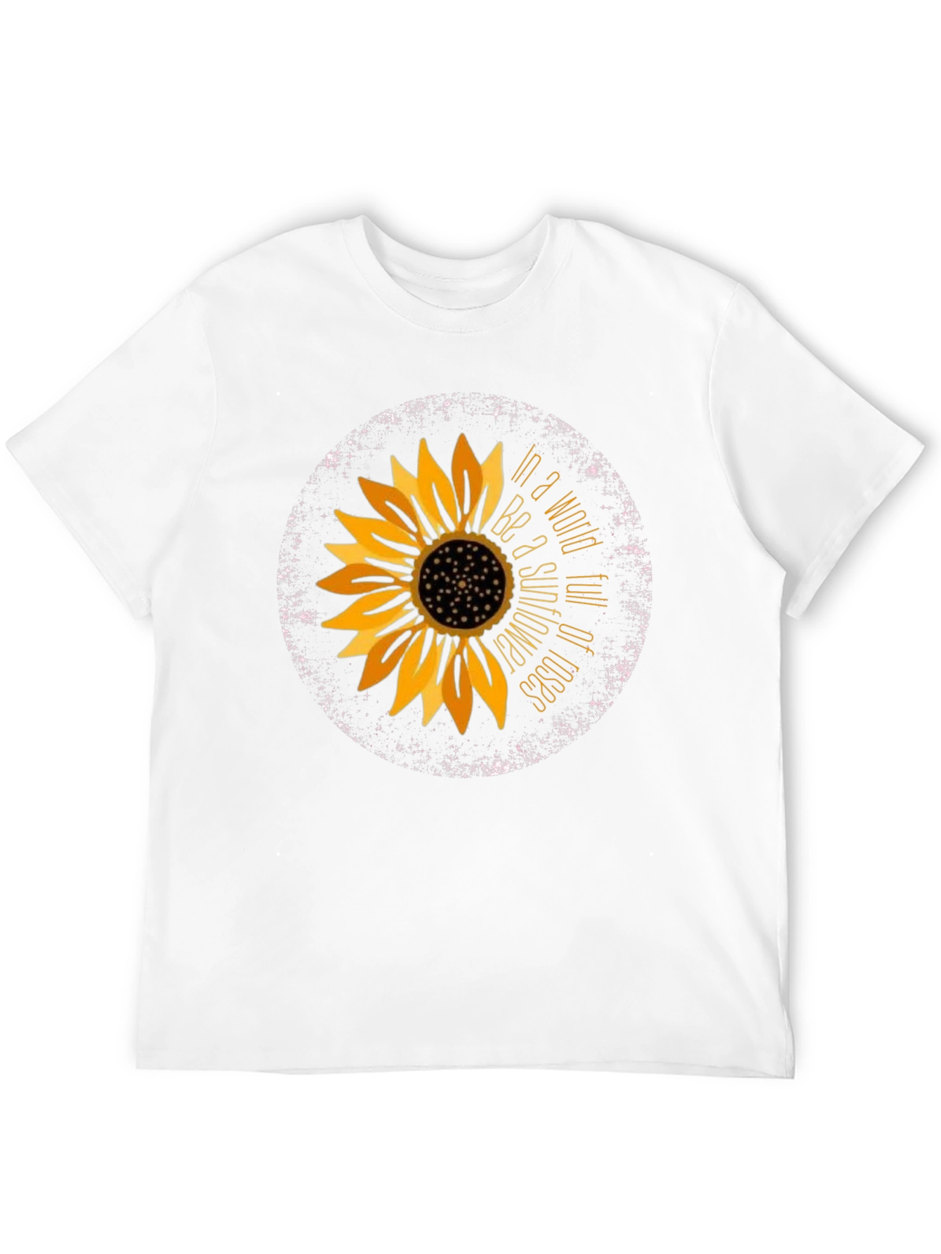 Sunflower Graphic Tee - Be a Sunflower