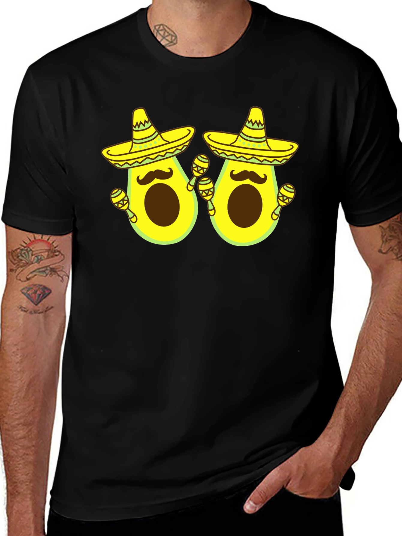 Funny Avocado Fiesta T-Shirt
