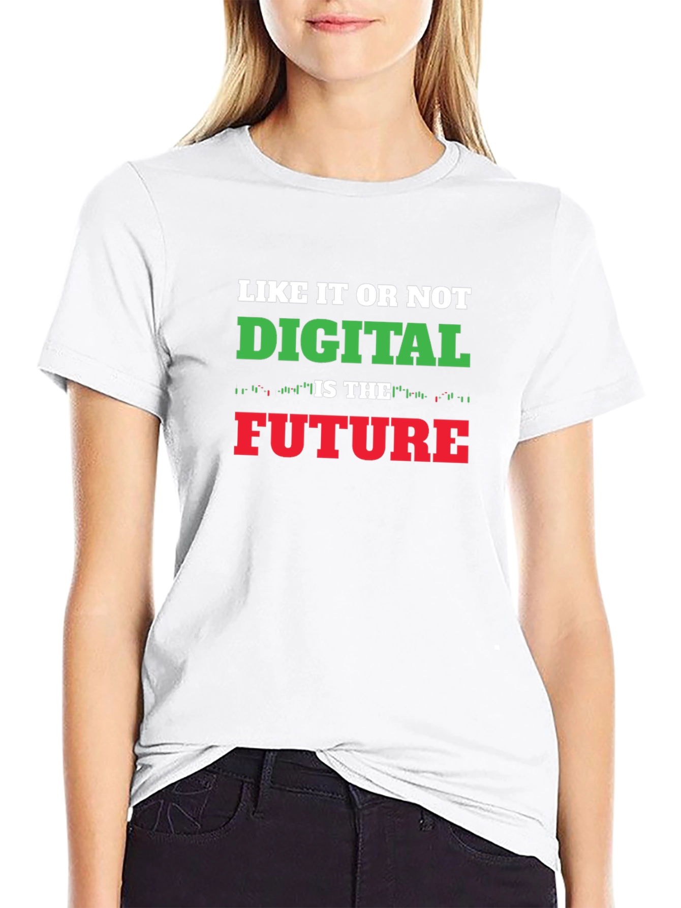 Digital Future T-Shirt - Black Mens