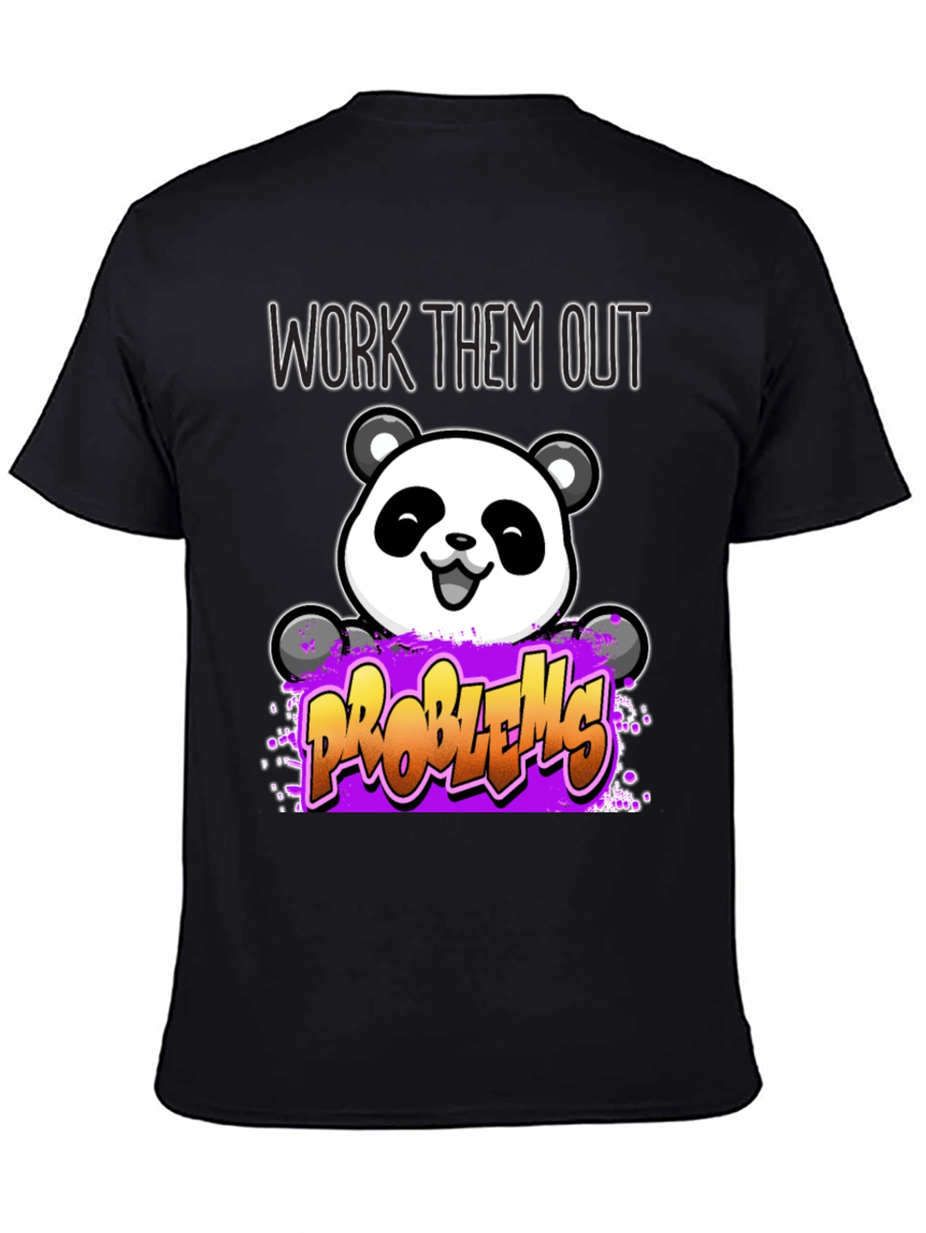 Work Them Out Panda T-Shirt