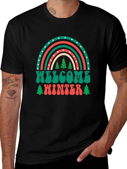 Festive Welcome Winter Graphic Tee