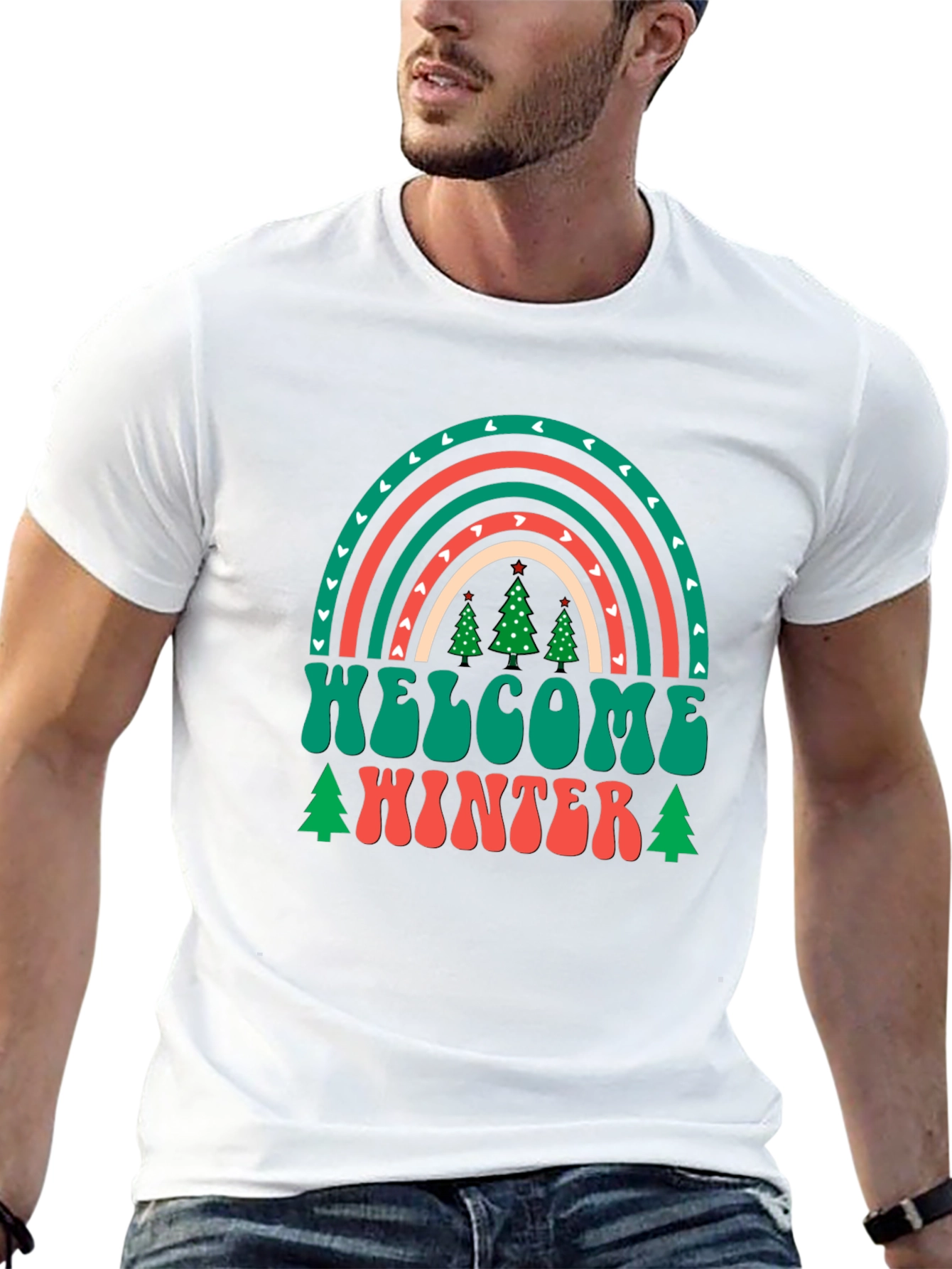 Festive Welcome Winter Graphic Tee