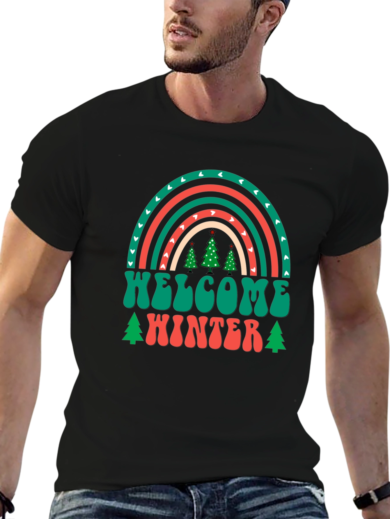 Festive Welcome Winter Graphic Tee