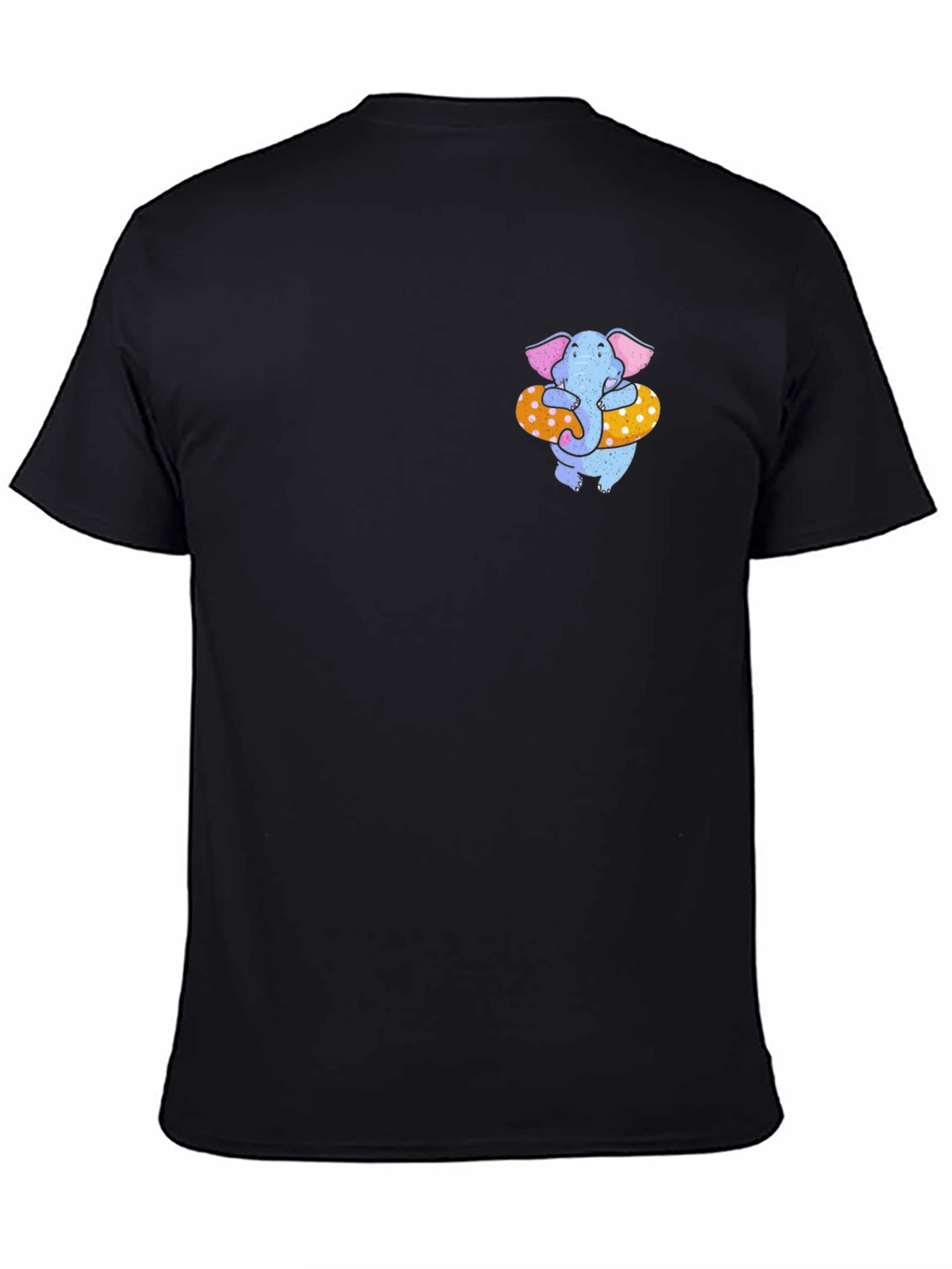 Elephant in Swim Ring Graphic Tee