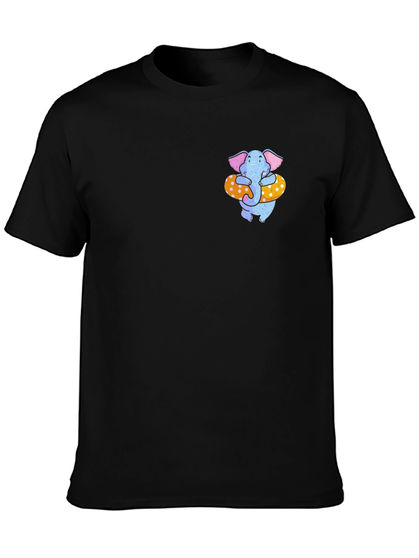 Elephant in Swim Ring Graphic Tee
