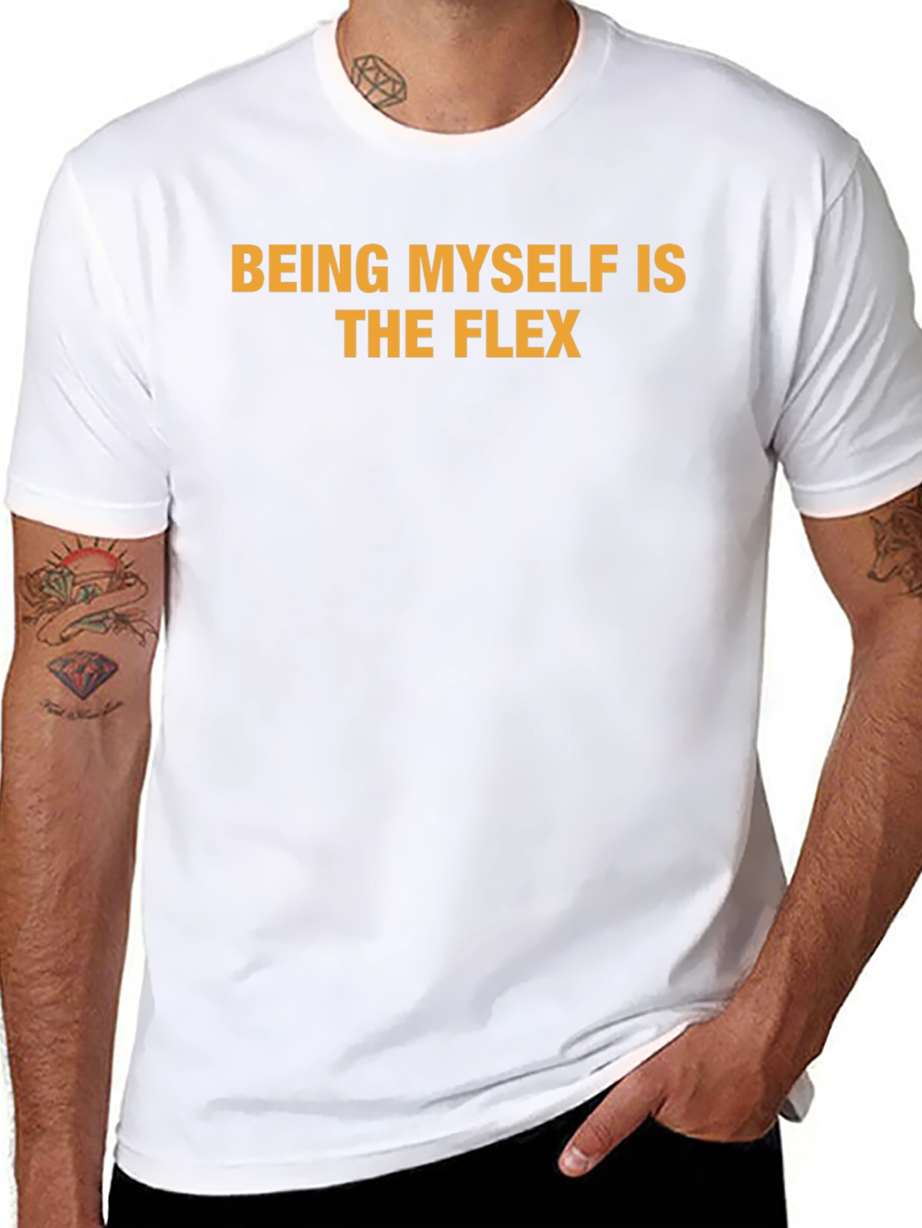 Being Myself is the Flex T-Shirt
