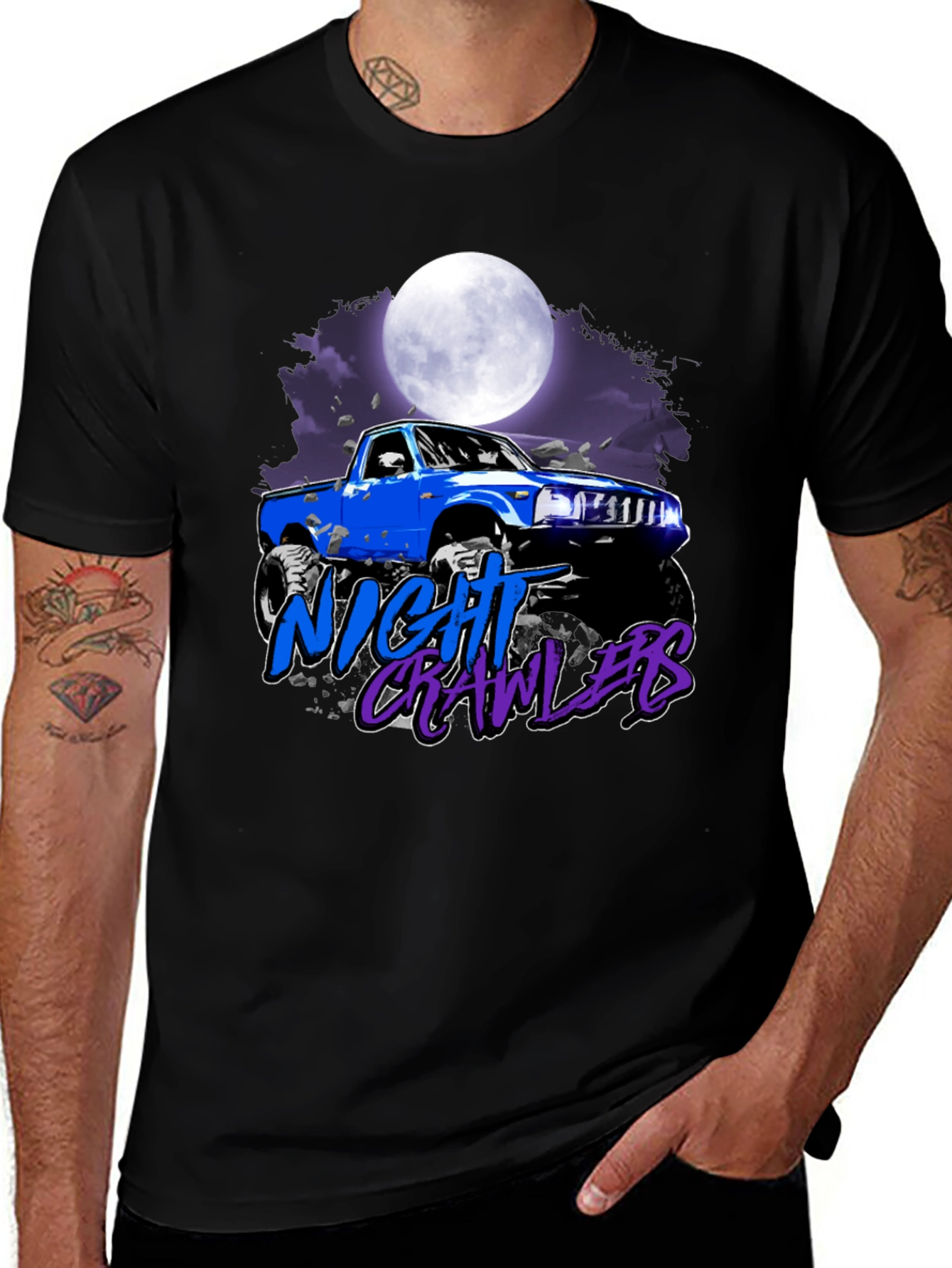 Night Crawlers Truck T-Shirt
