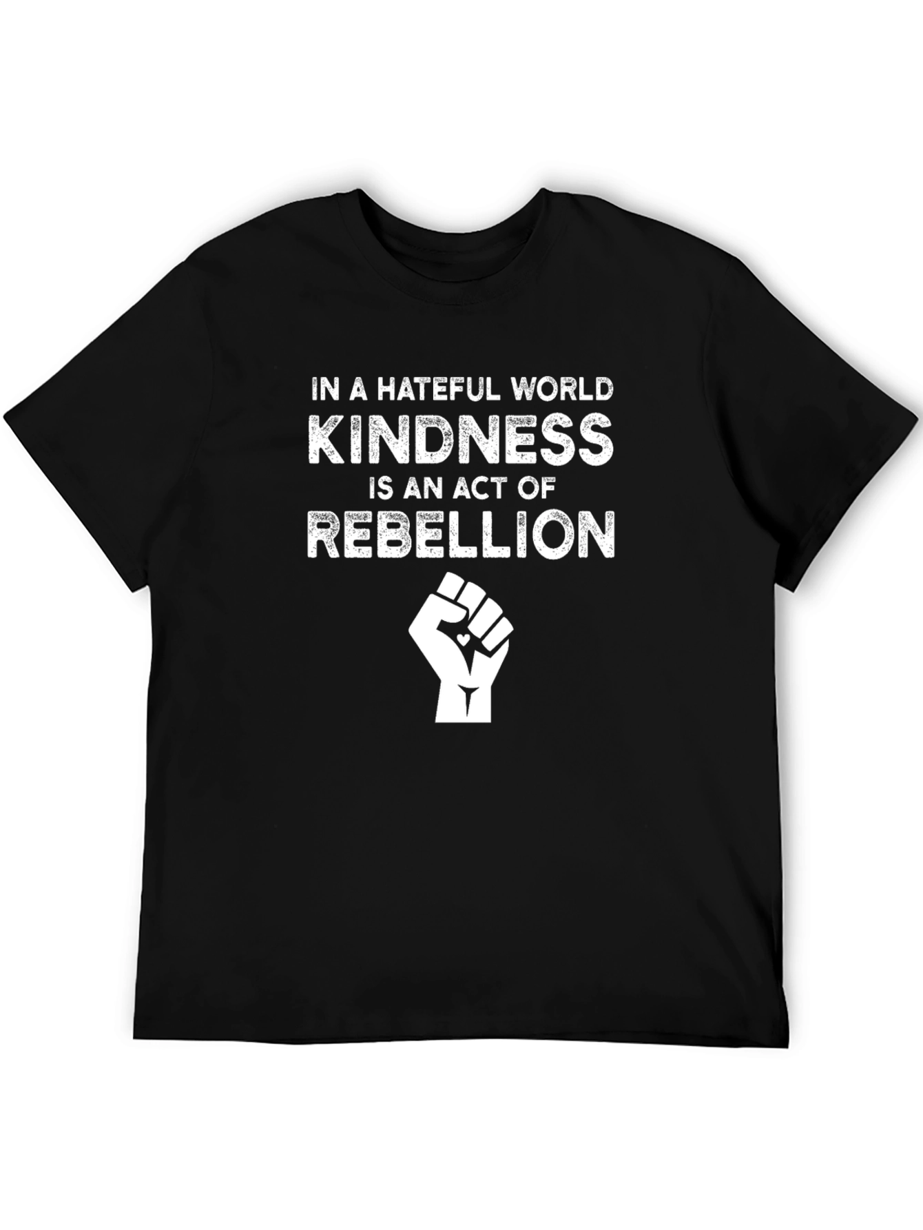 Kindness is Rebellion T-Shirt - Soft Cotton Graphic Tee