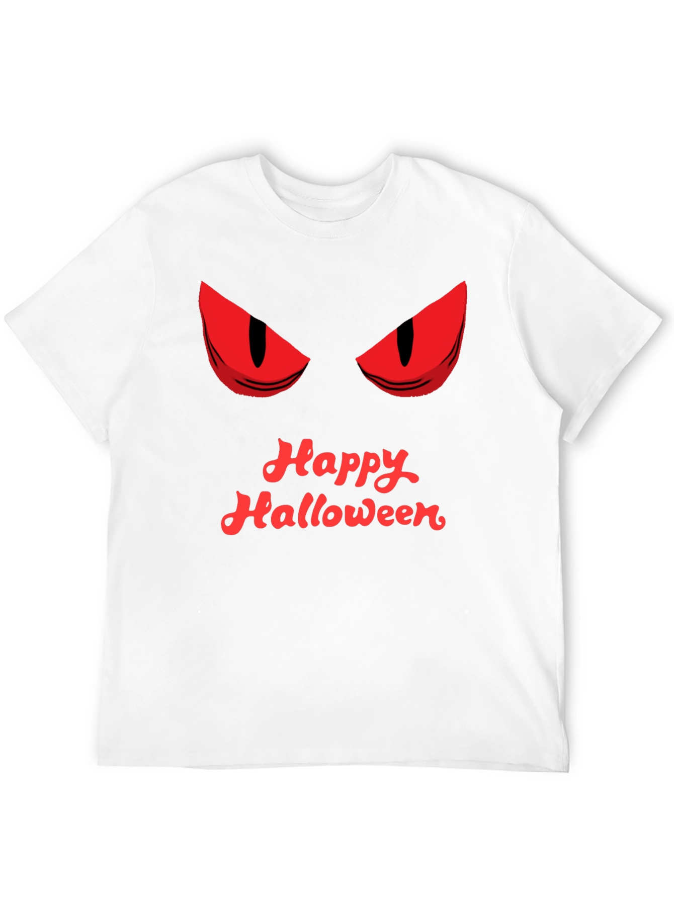 Happy Halloween Graphic Tee - Mens Black T-Shirt