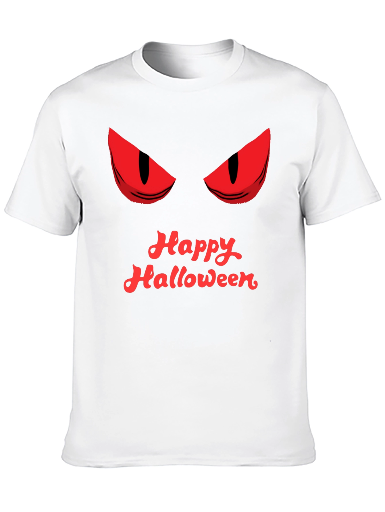 Happy Halloween Graphic Tee - Mens Black T-Shirt
