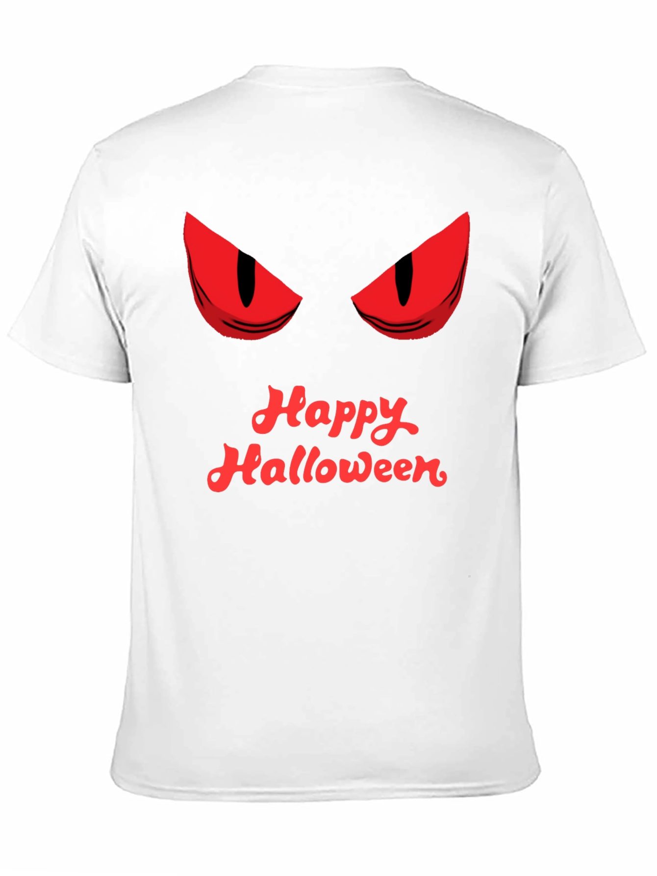 Happy Halloween Graphic Tee - Mens Black T-Shirt