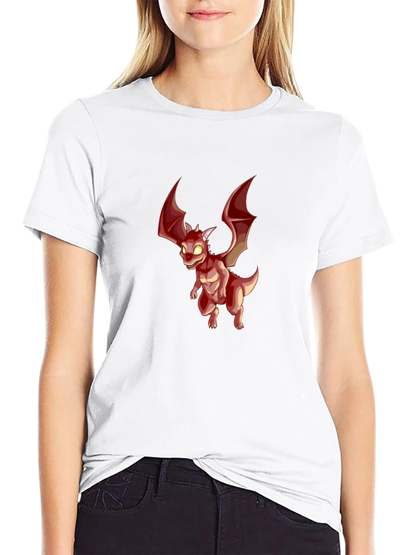 Red Dragon Graphic T-Shirt