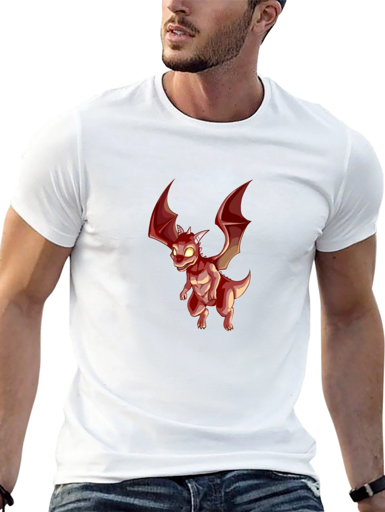 Red Dragon Graphic T-Shirt