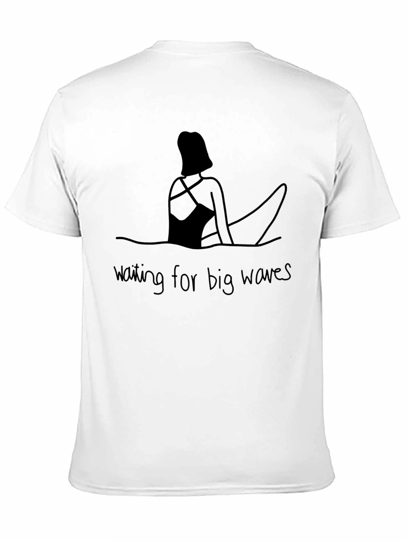 Waiting for Big Waves Graphic Tee
