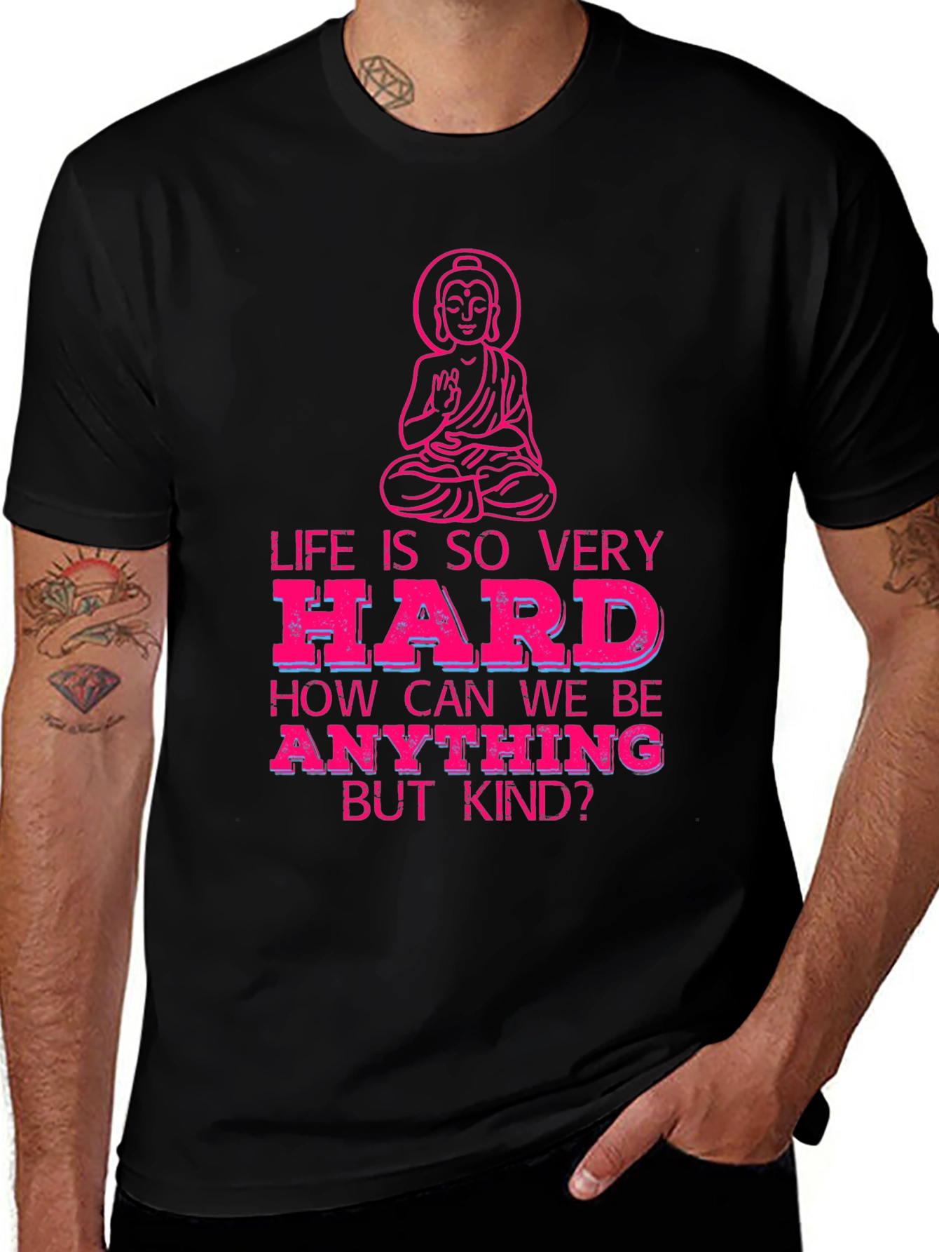 Life is So Very Hard T-Shirt - Be Kind