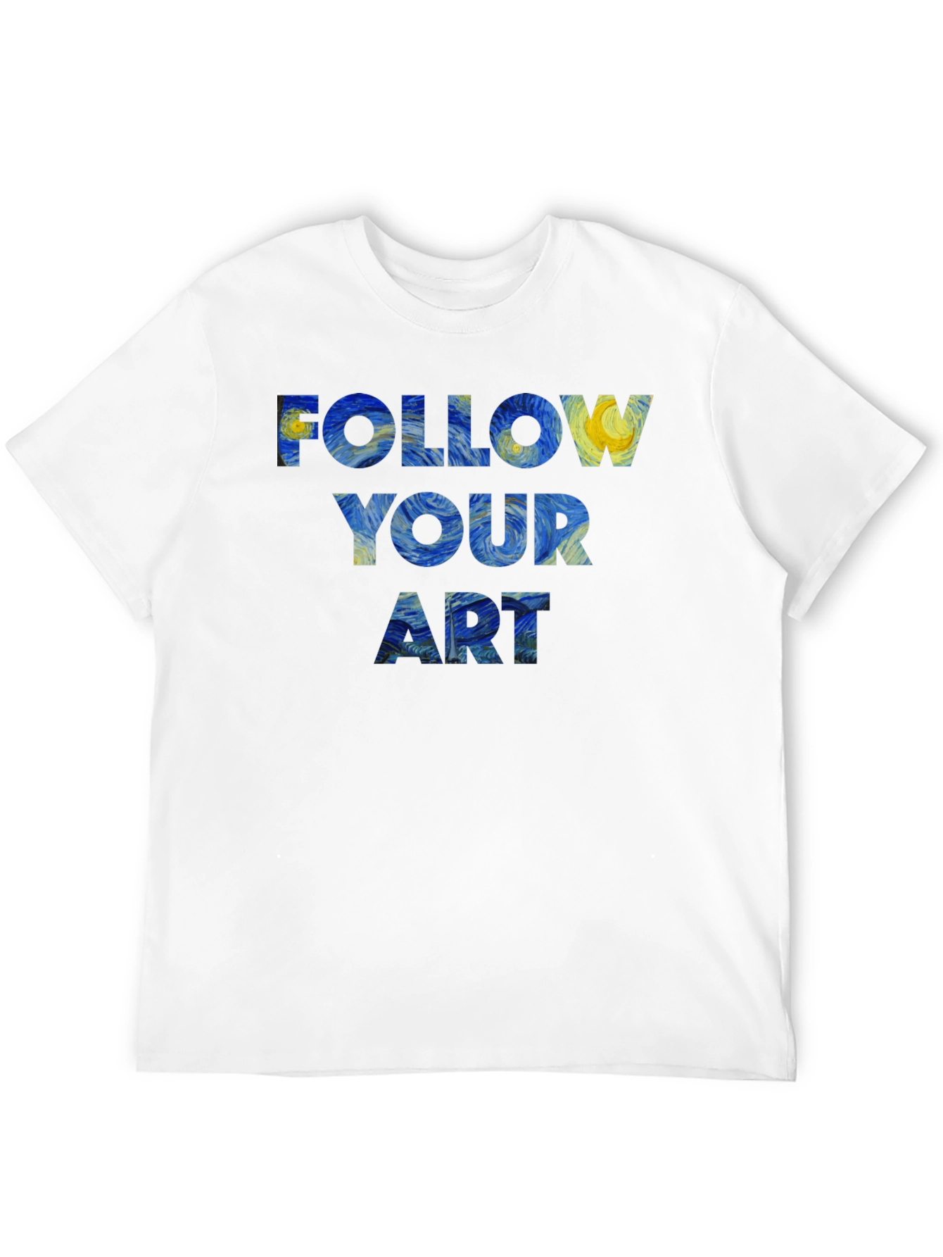 Starry Night Follow Your Art Graphic Tee