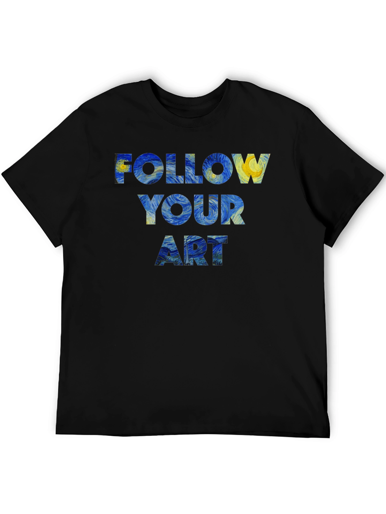 Starry Night Follow Your Art Graphic Tee