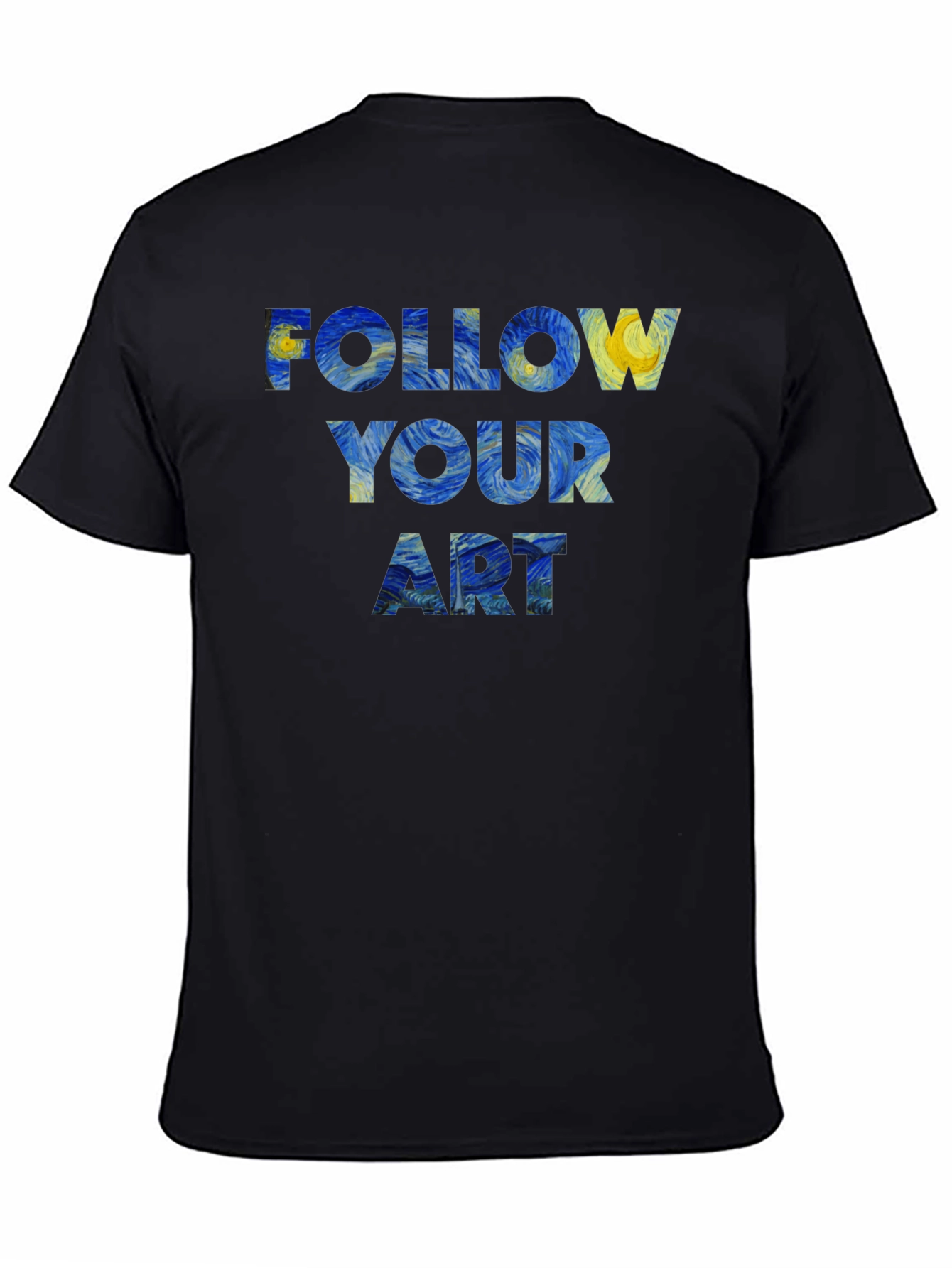 Starry Night Follow Your Art Graphic Tee
