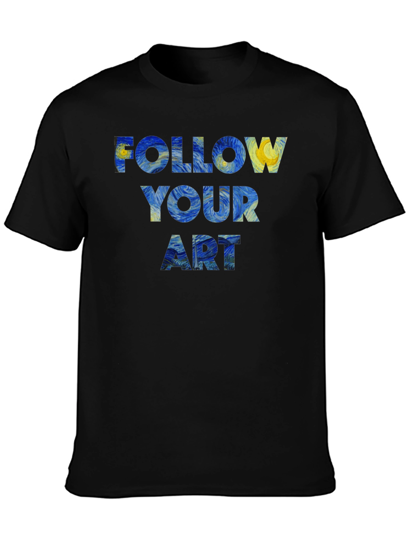Starry Night Follow Your Art Graphic Tee