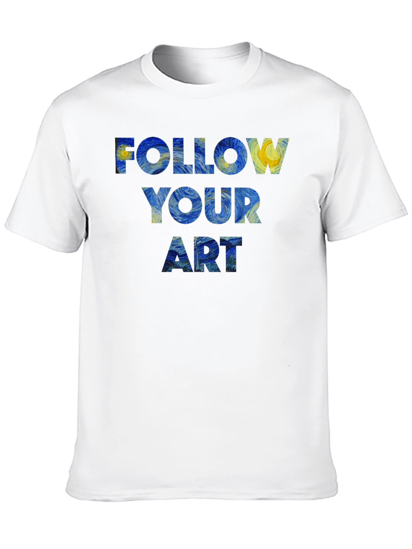 Starry Night Follow Your Art Graphic Tee