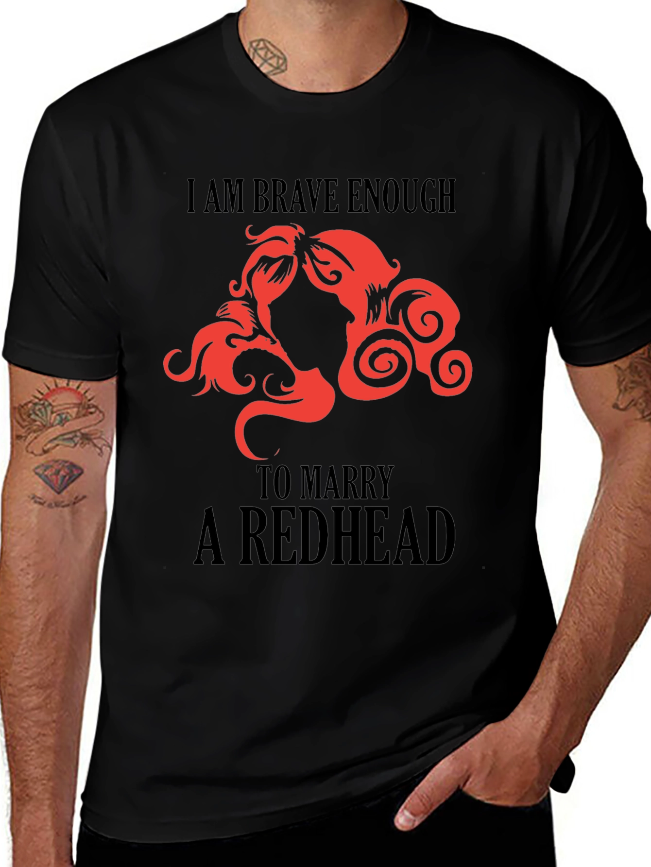 Brave Enough Redhead T-Shirt