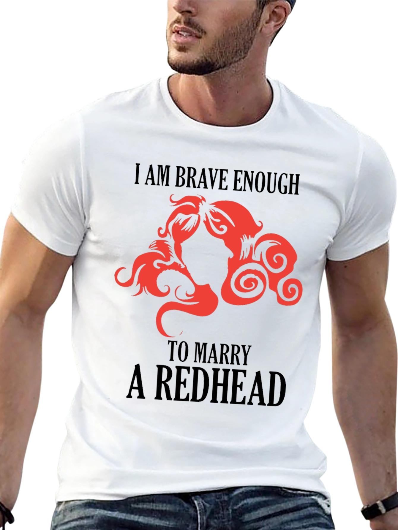 Brave Enough Redhead T-Shirt