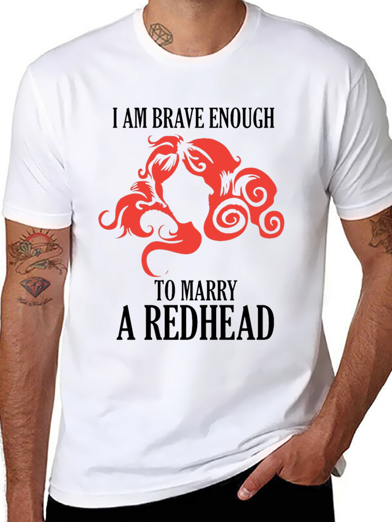 Brave Enough Redhead T-Shirt