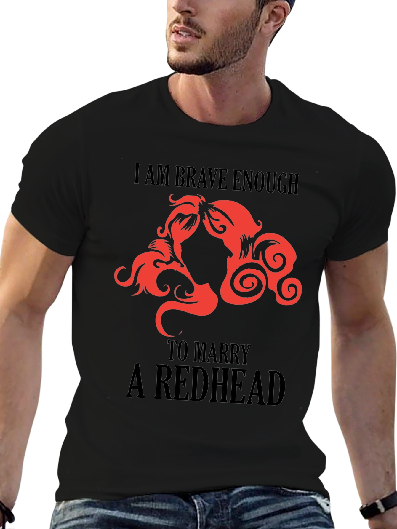Brave Enough Redhead T-Shirt