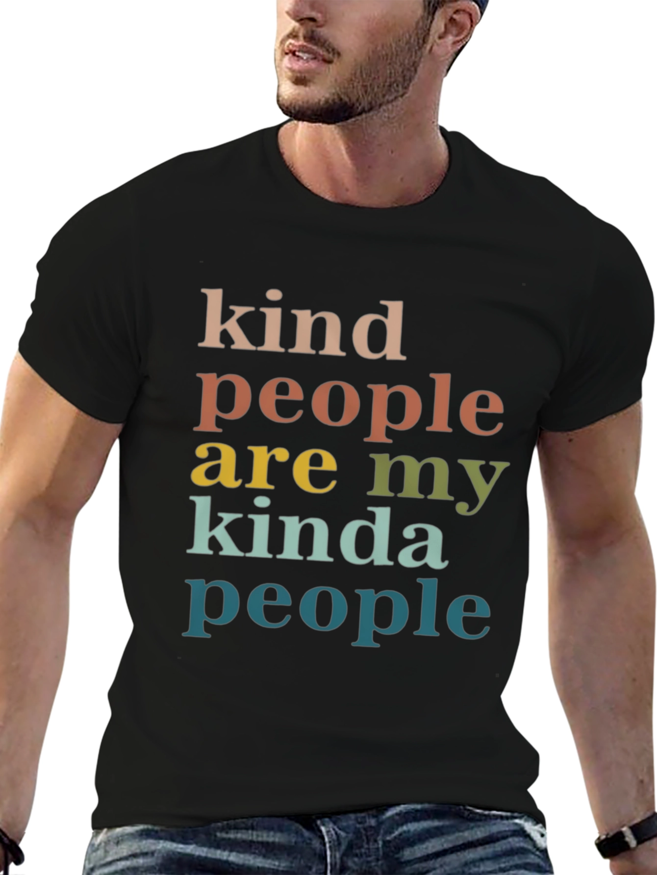 Kind People T-Shirt - Retro Style