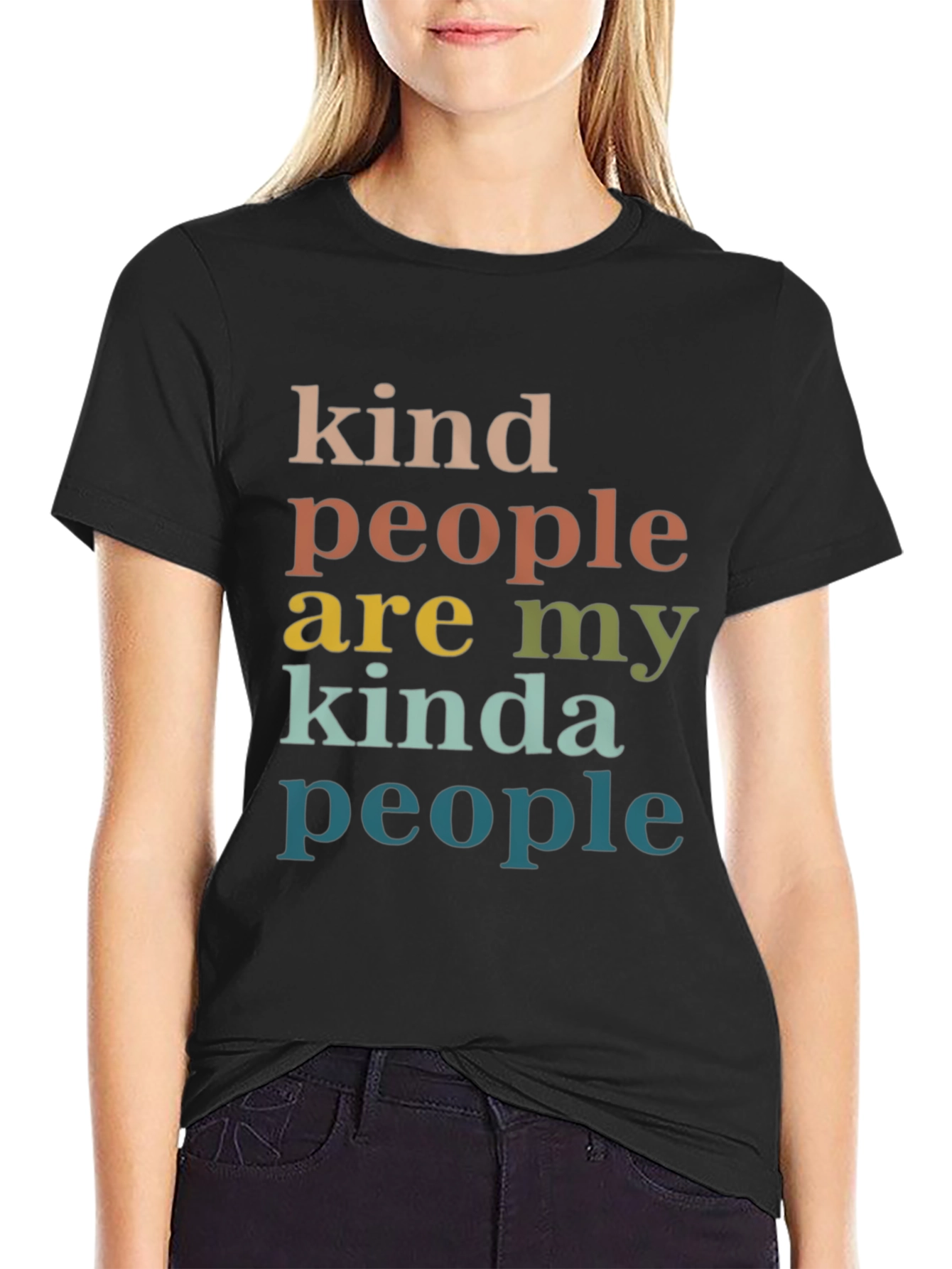 Kind People T-Shirt - Retro Style