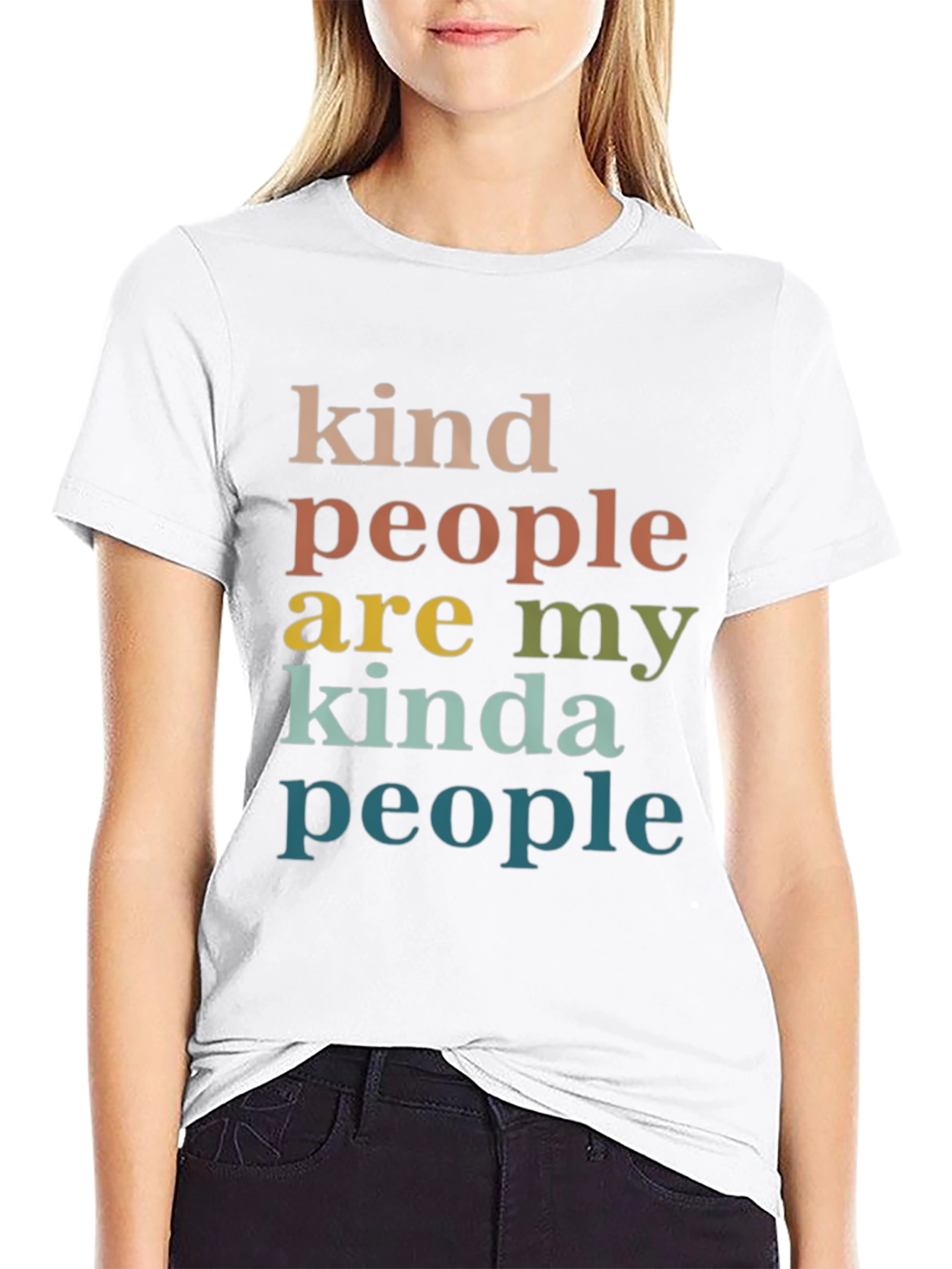 Kind People T-Shirt - Retro Style