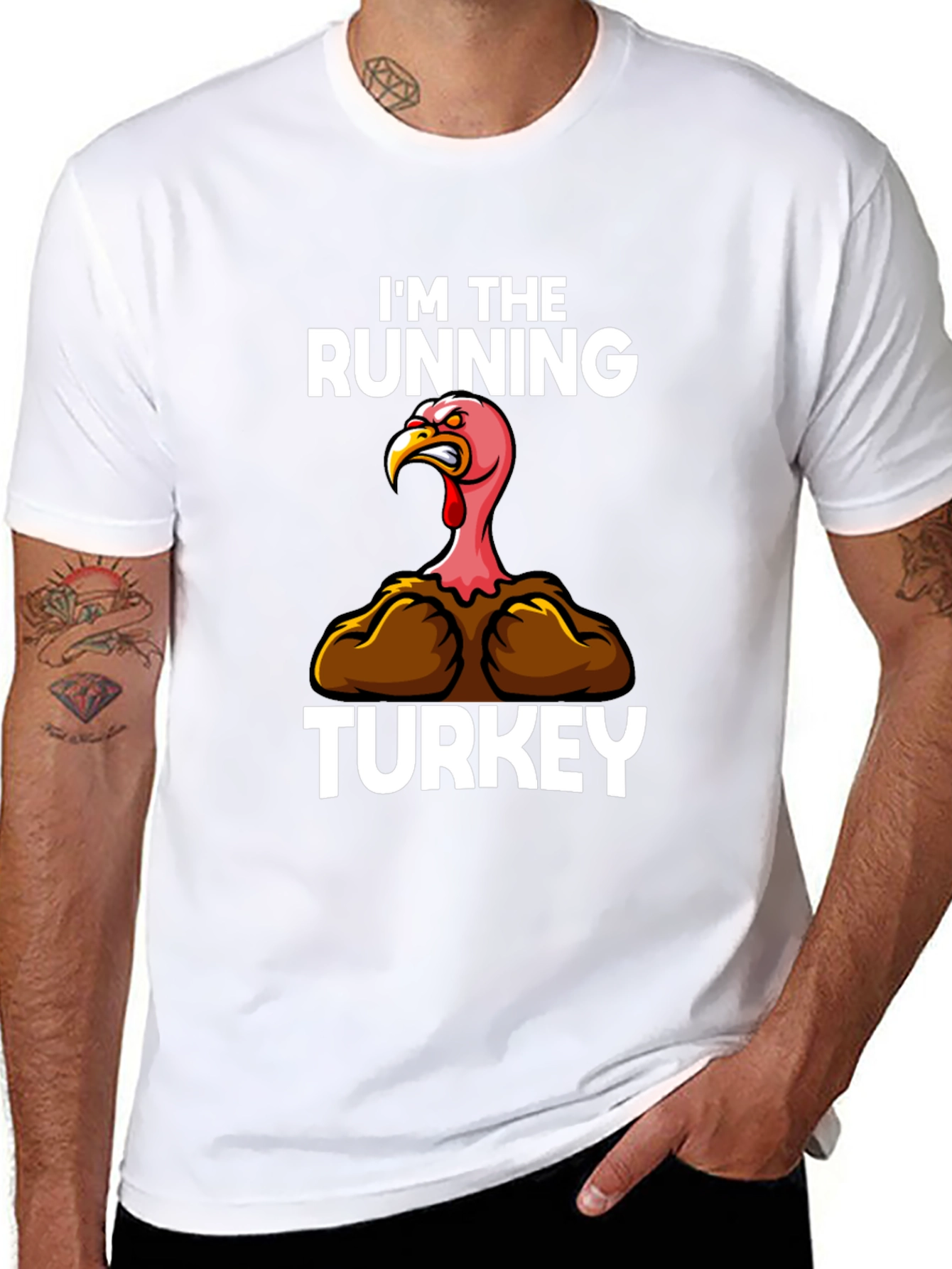 Im The Running Turkey Graphic Tee