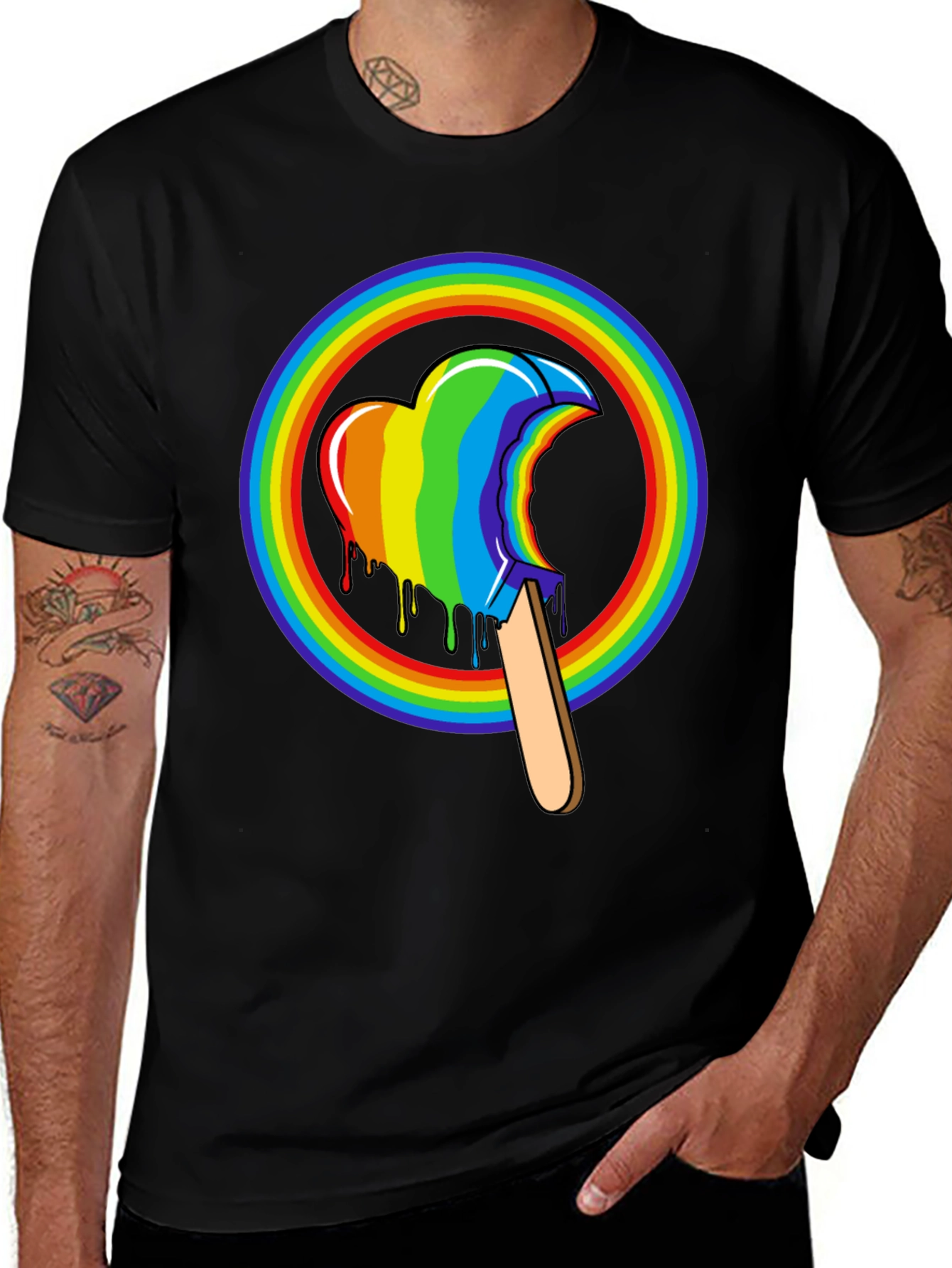 Rainbow Popsicle T-Shirt - Pride Edition