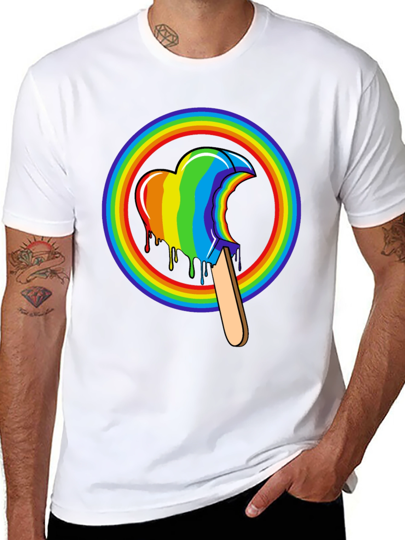 Rainbow Popsicle T-Shirt - Pride Edition