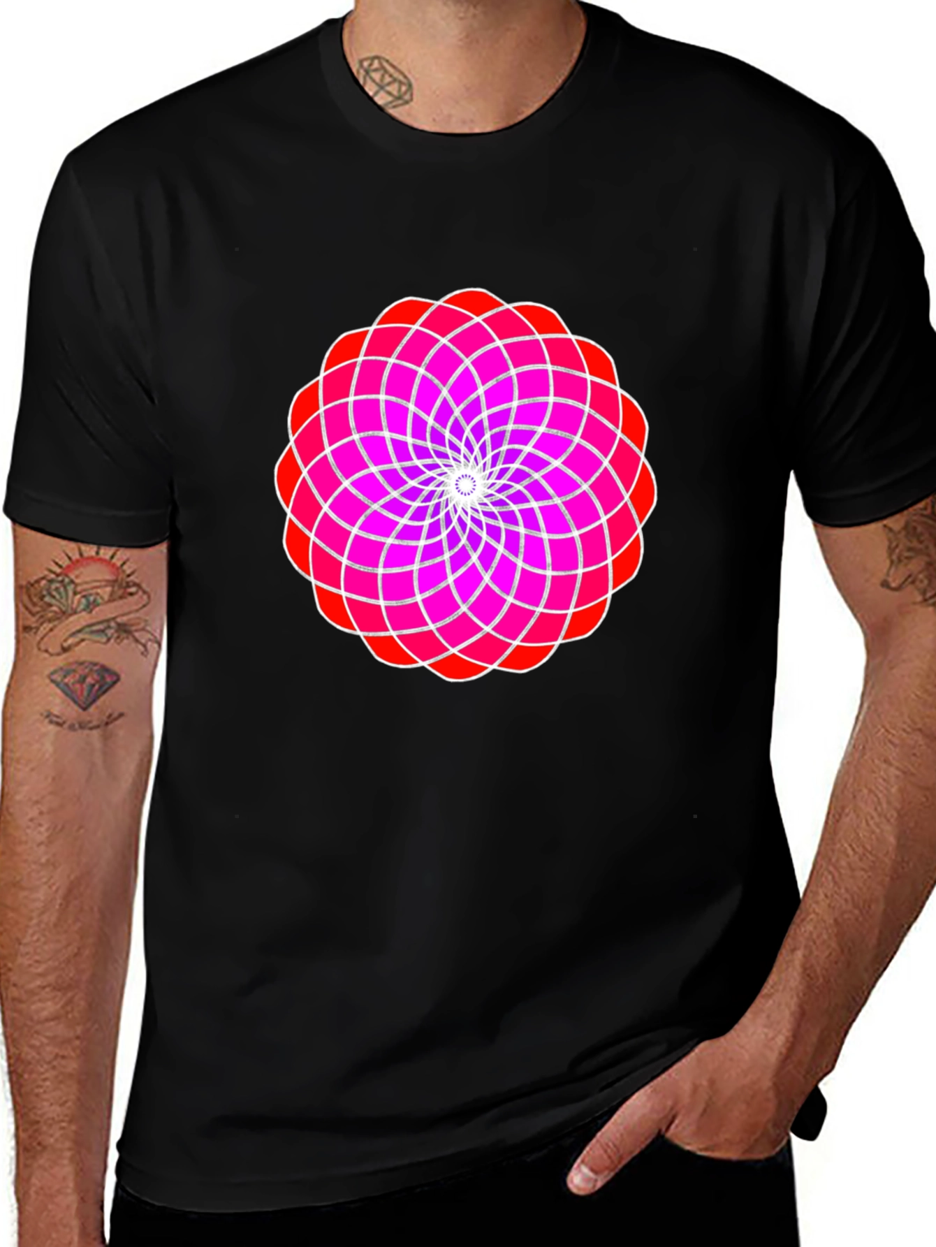 Geometric Mandala T-Shirt