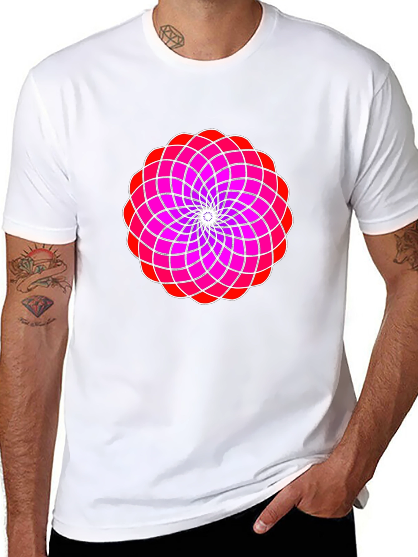 Geometric Mandala T-Shirt