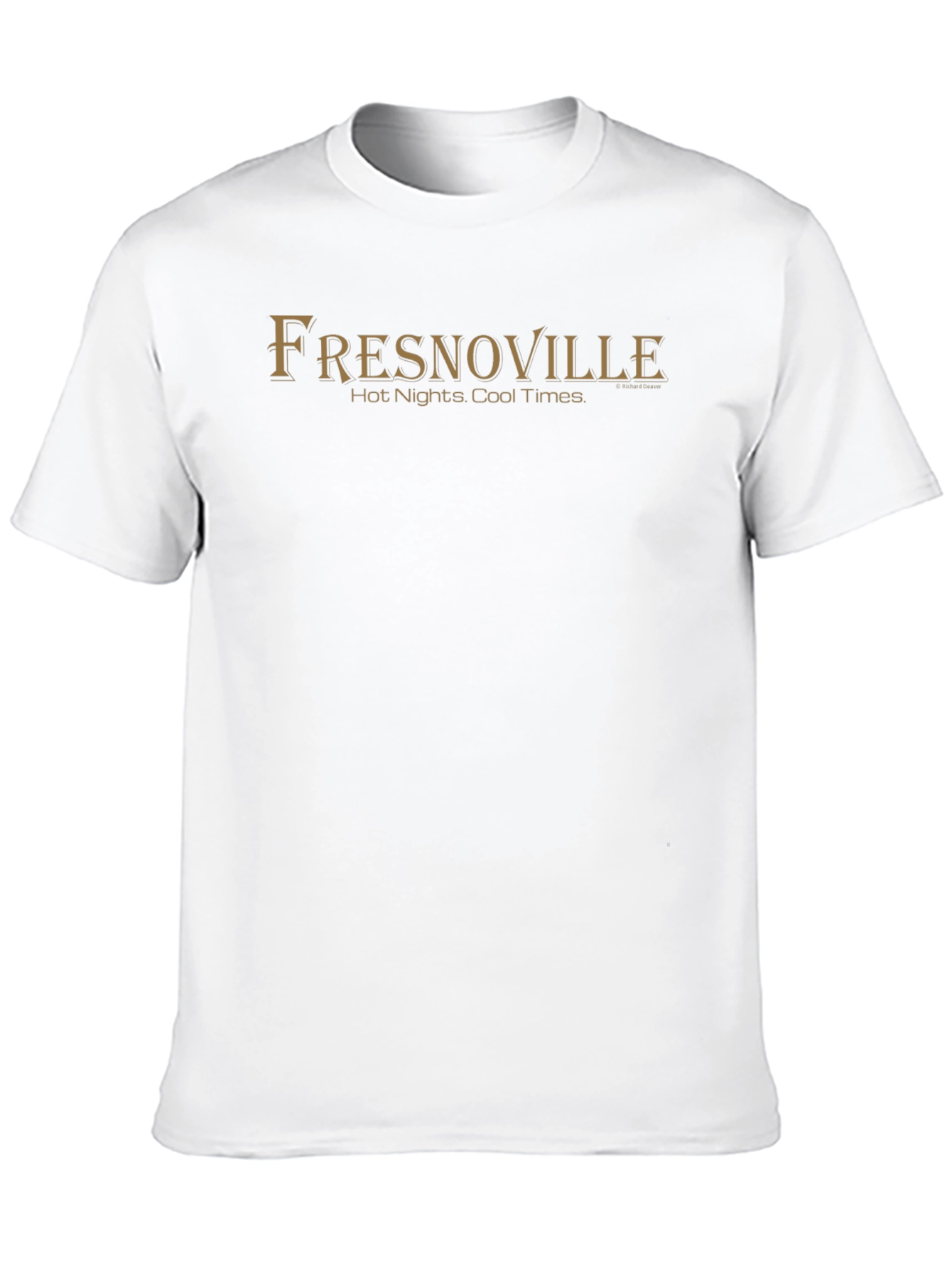 Fresnoville Black Graphic T-Shirt