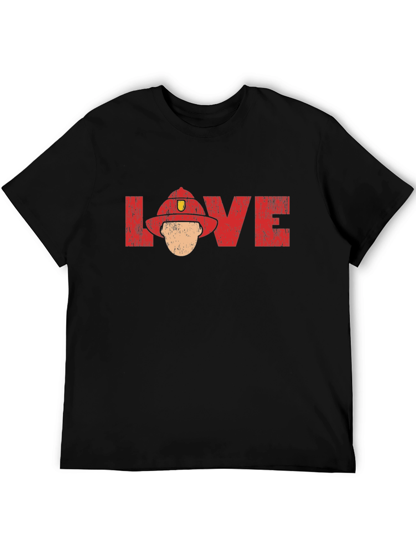 Firefighter Love Graphic T-Shirt