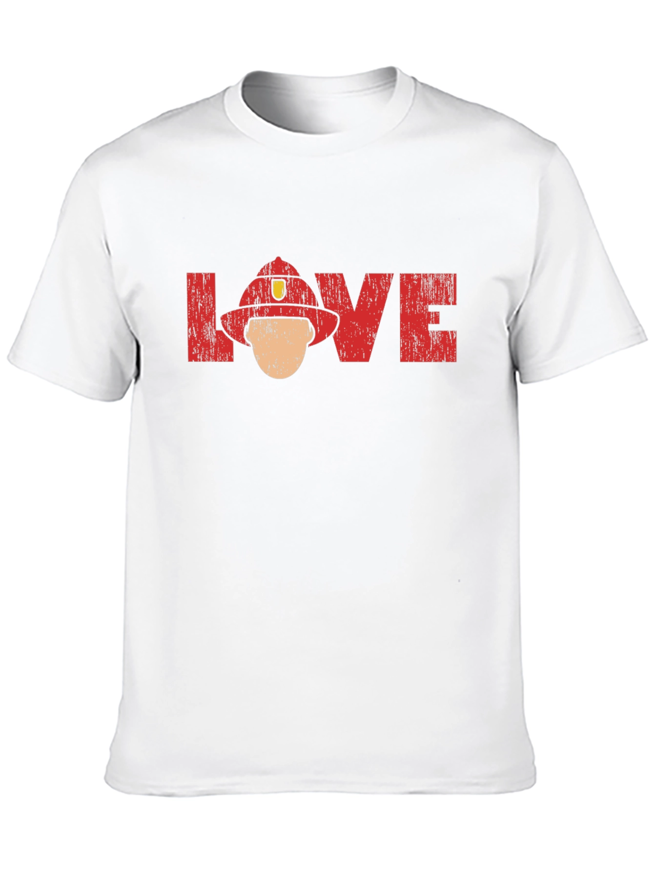 Firefighter Love Graphic T-Shirt