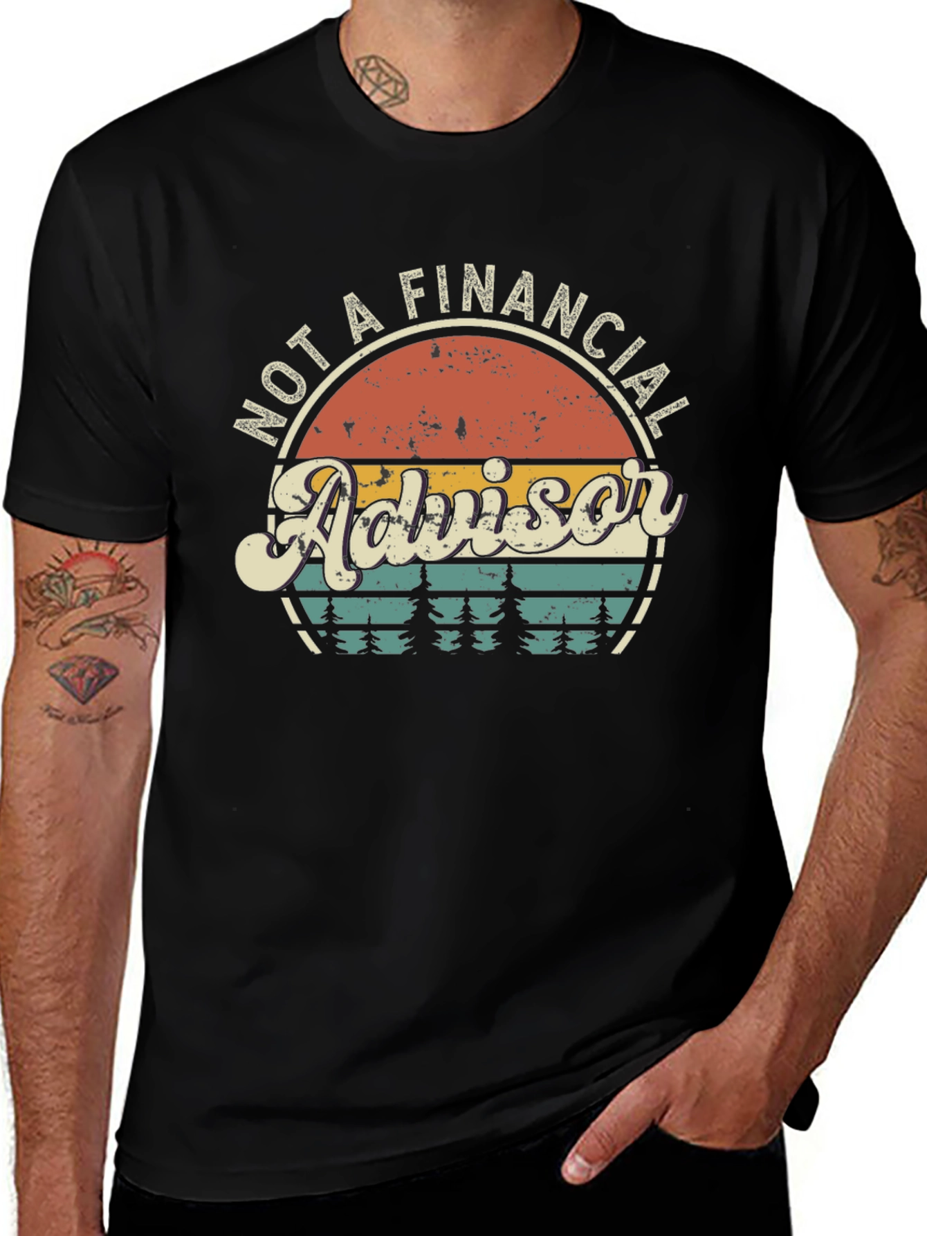 Not A Financial Advisor Graphic Tee