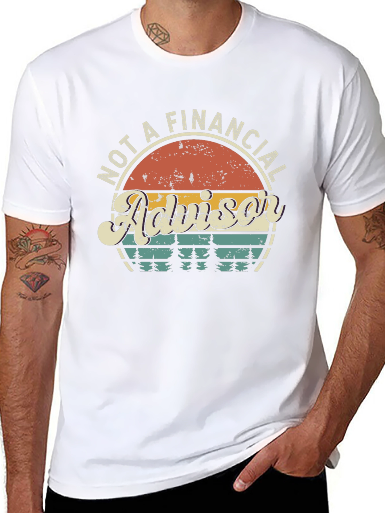 Not A Financial Advisor Graphic Tee