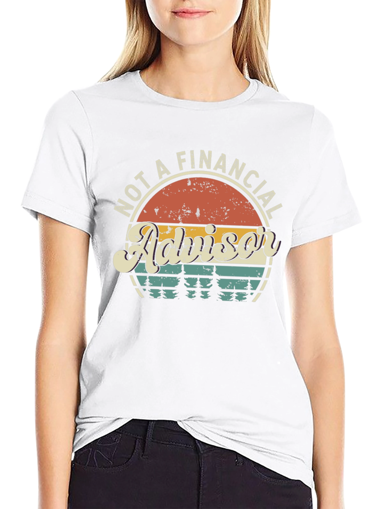 Not A Financial Advisor Graphic Tee