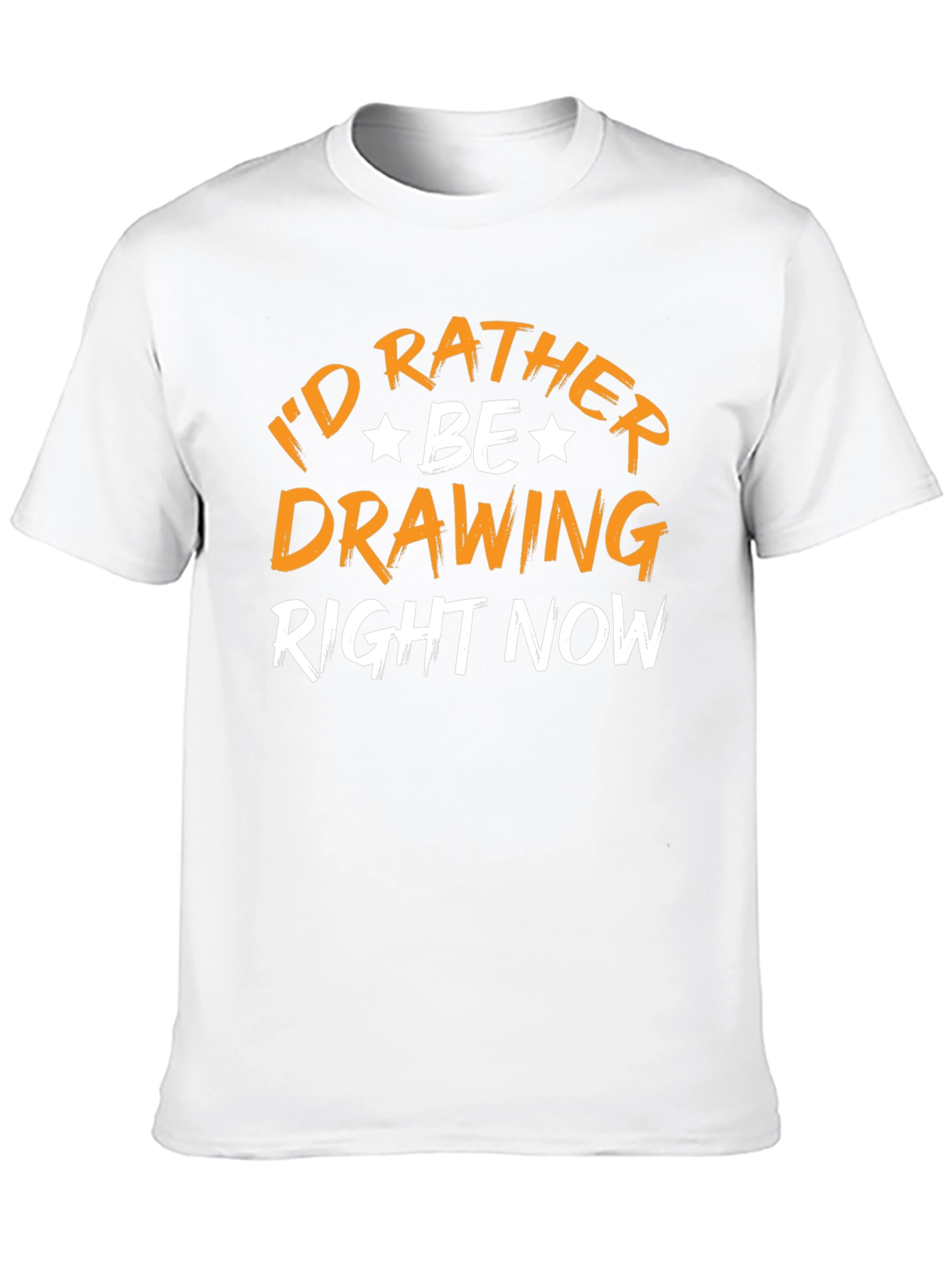 Id Rather Be Drawing T-Shirt