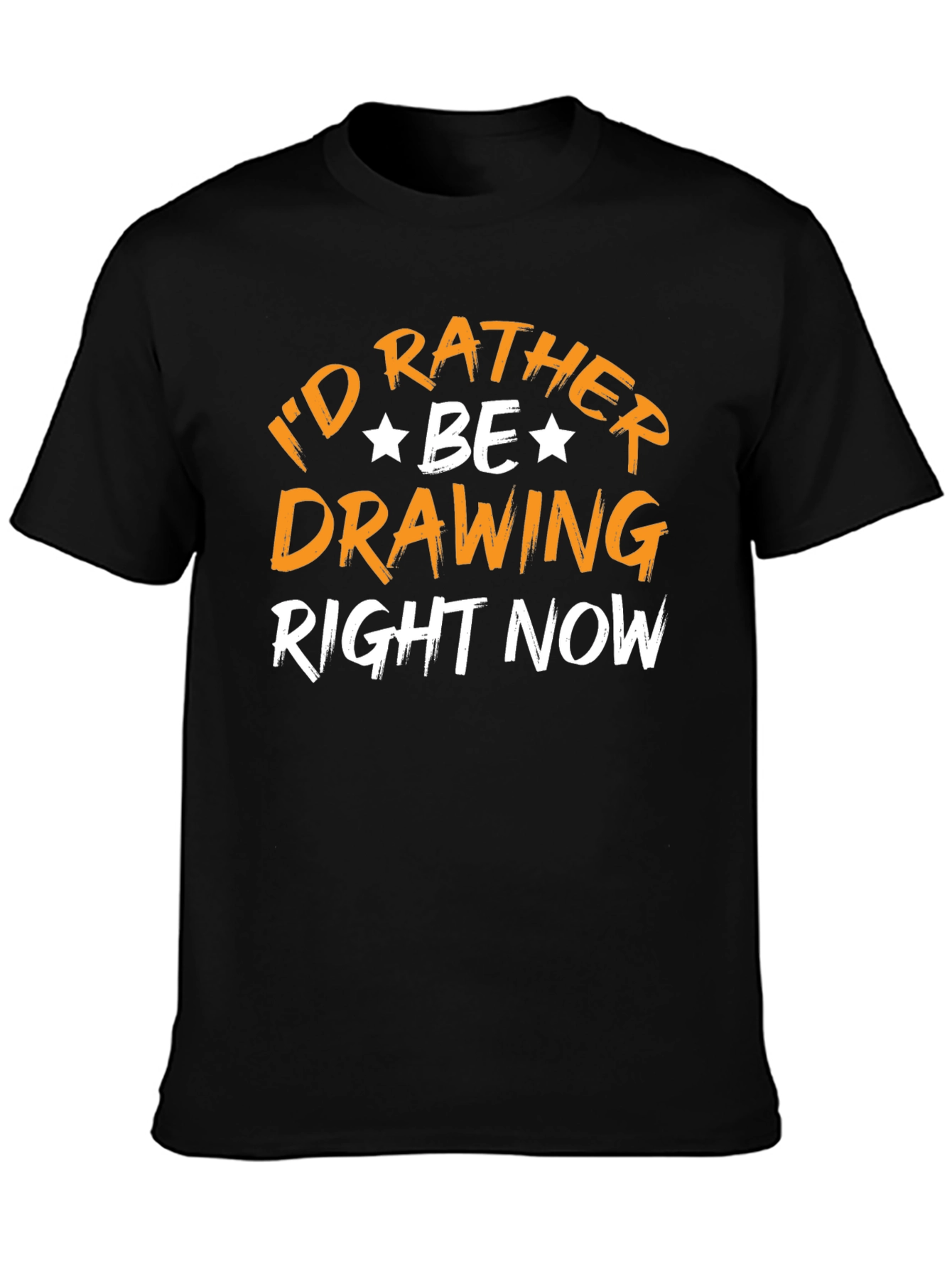 Id Rather Be Drawing T-Shirt