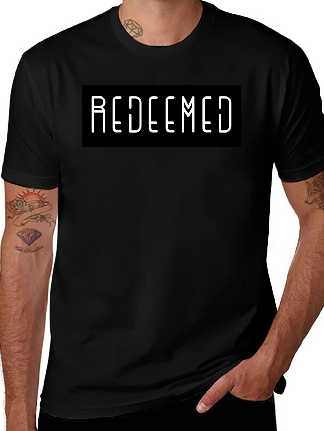 Redeemed Graphic T-Shirt - Black