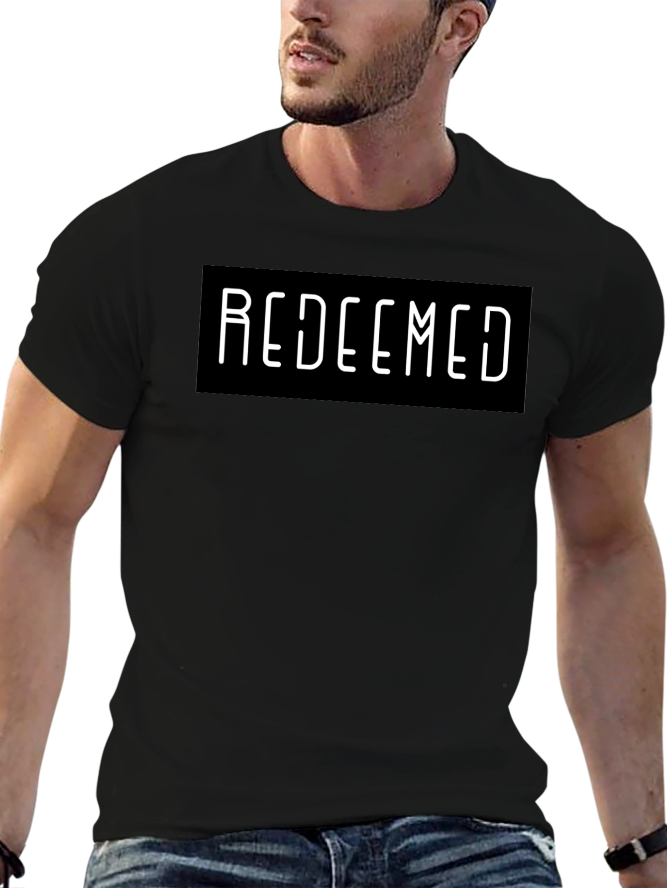 Redeemed Graphic T-Shirt - Black