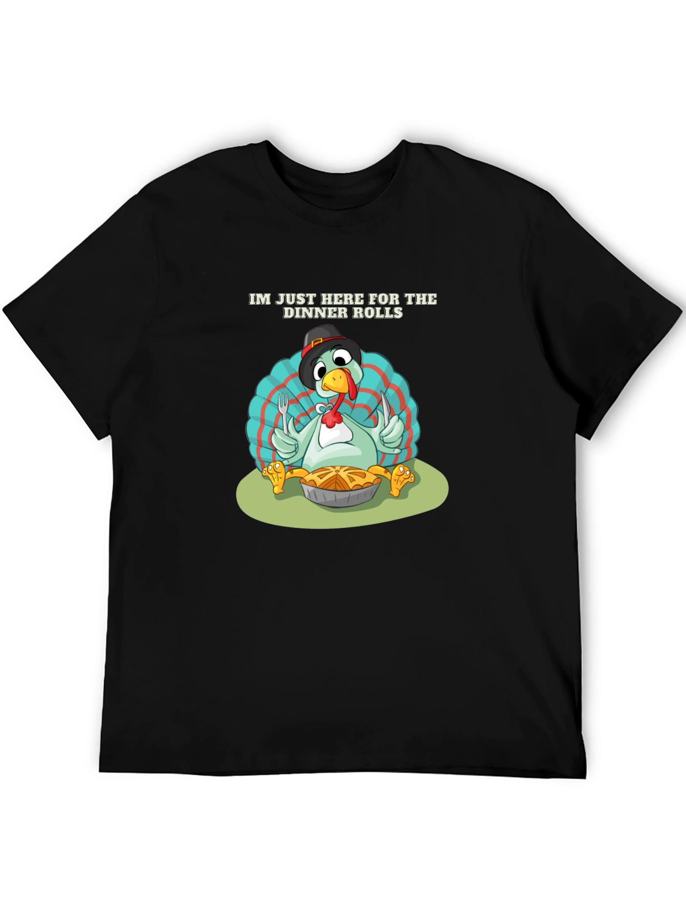 Funny Thanksgiving Turkey Dinner Rolls T-Shirt
