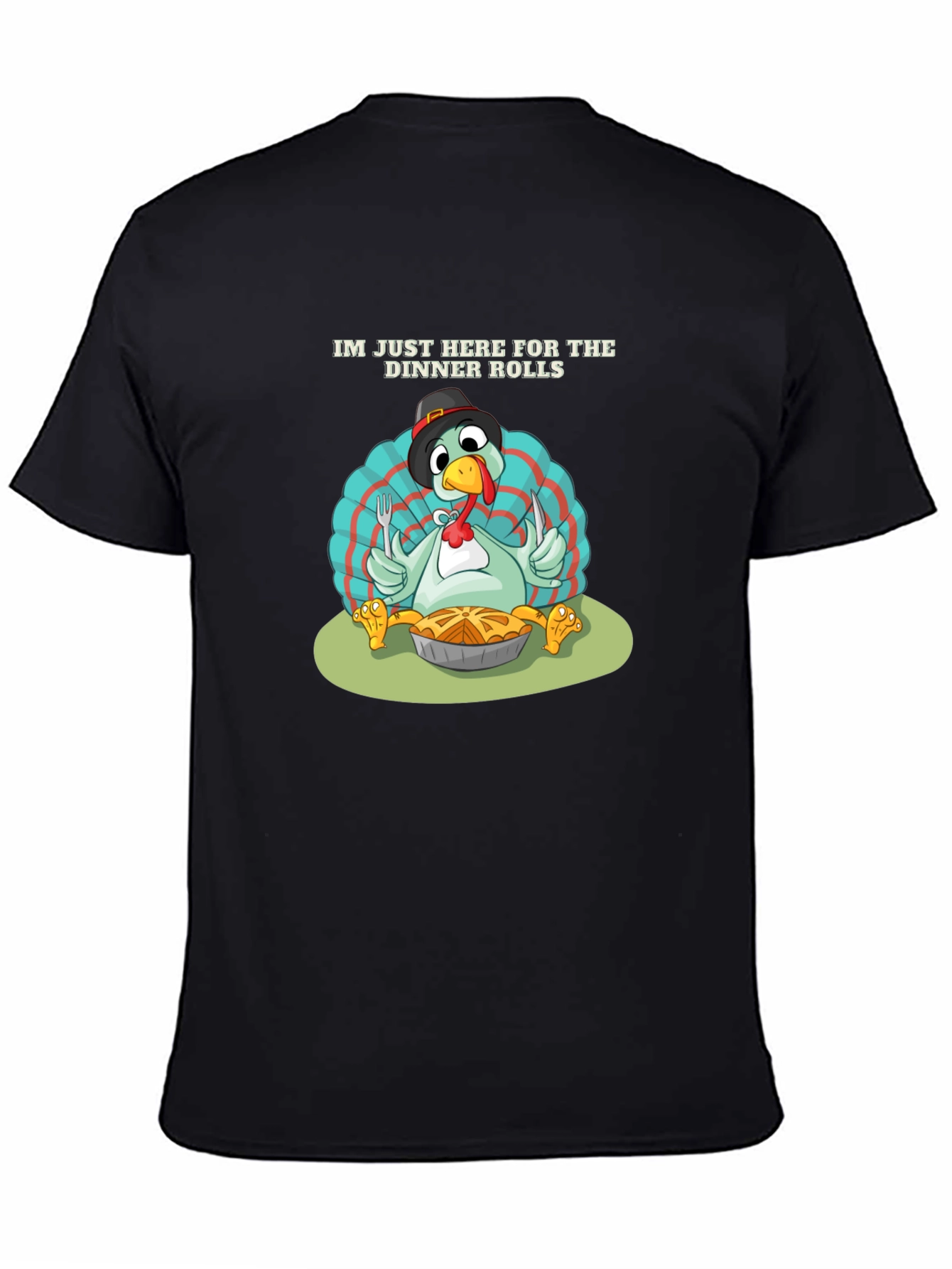 Funny Thanksgiving Turkey Dinner Rolls T-Shirt