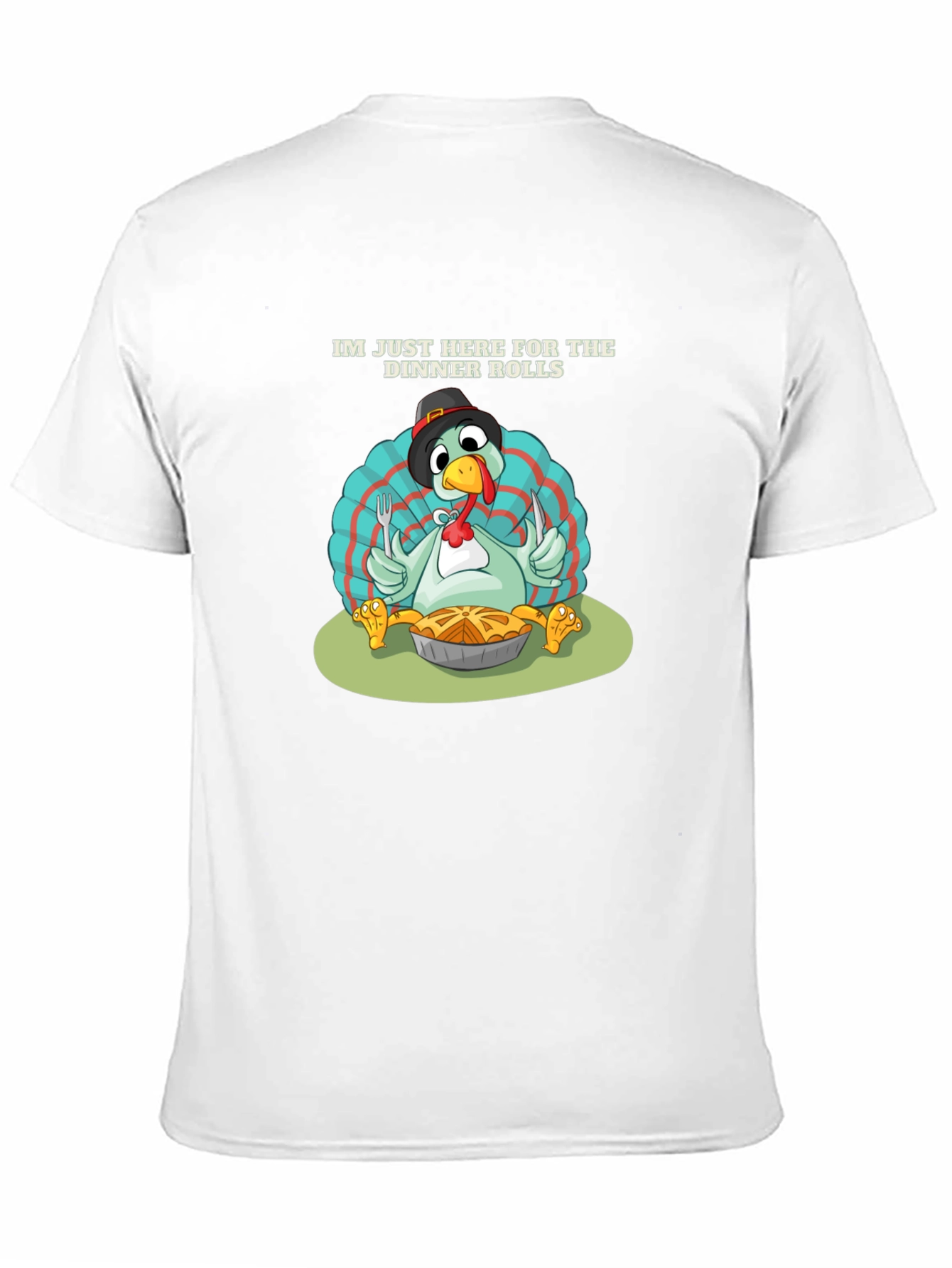Funny Thanksgiving Turkey Dinner Rolls T-Shirt